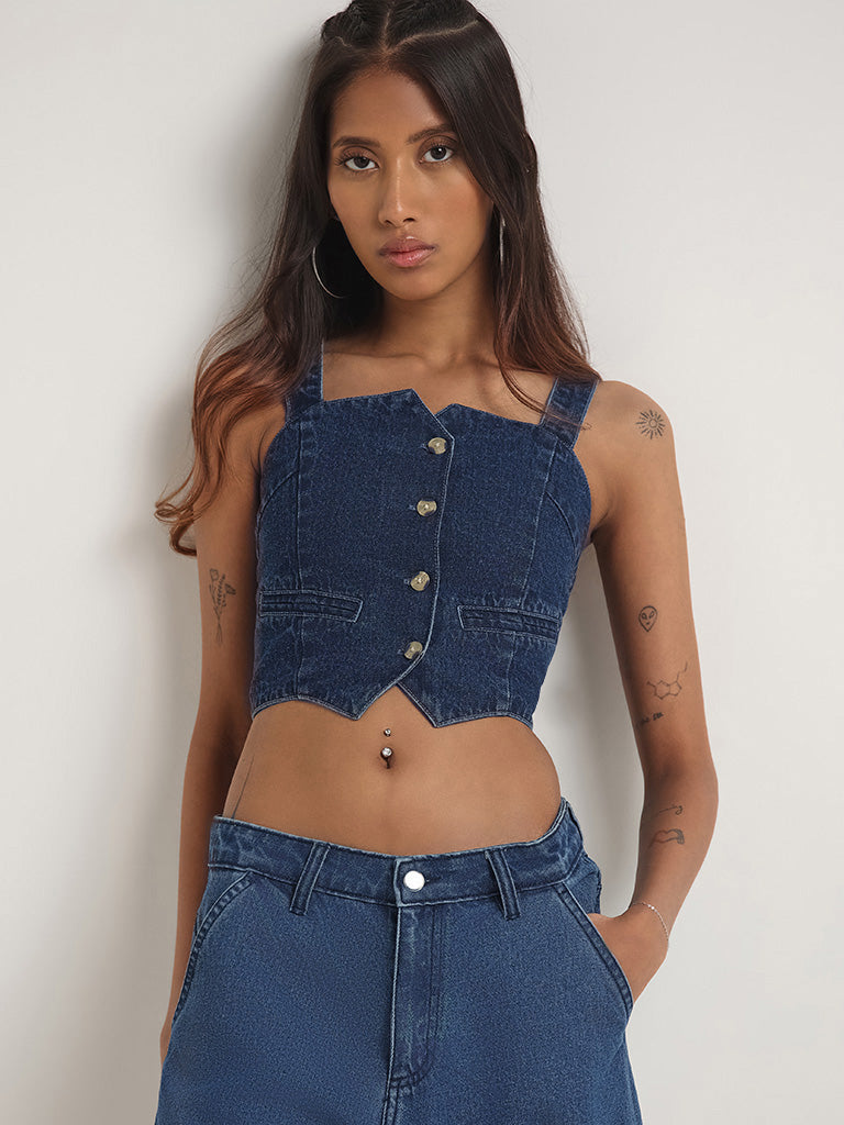 buy denim top