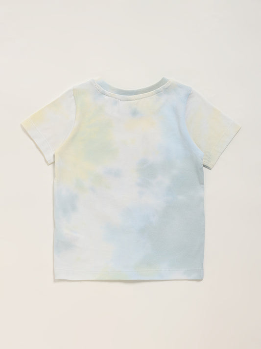 HOP Kids Multicolour Tie-Dye T-Shirt