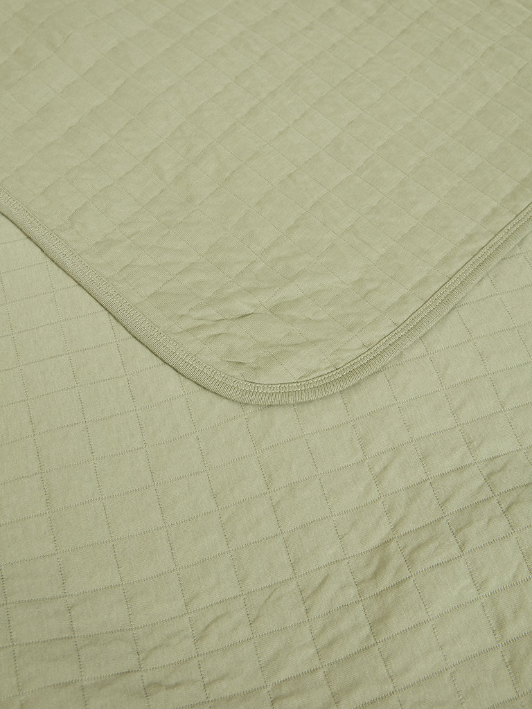 Westside Home Mint Jersey Double Bedcover