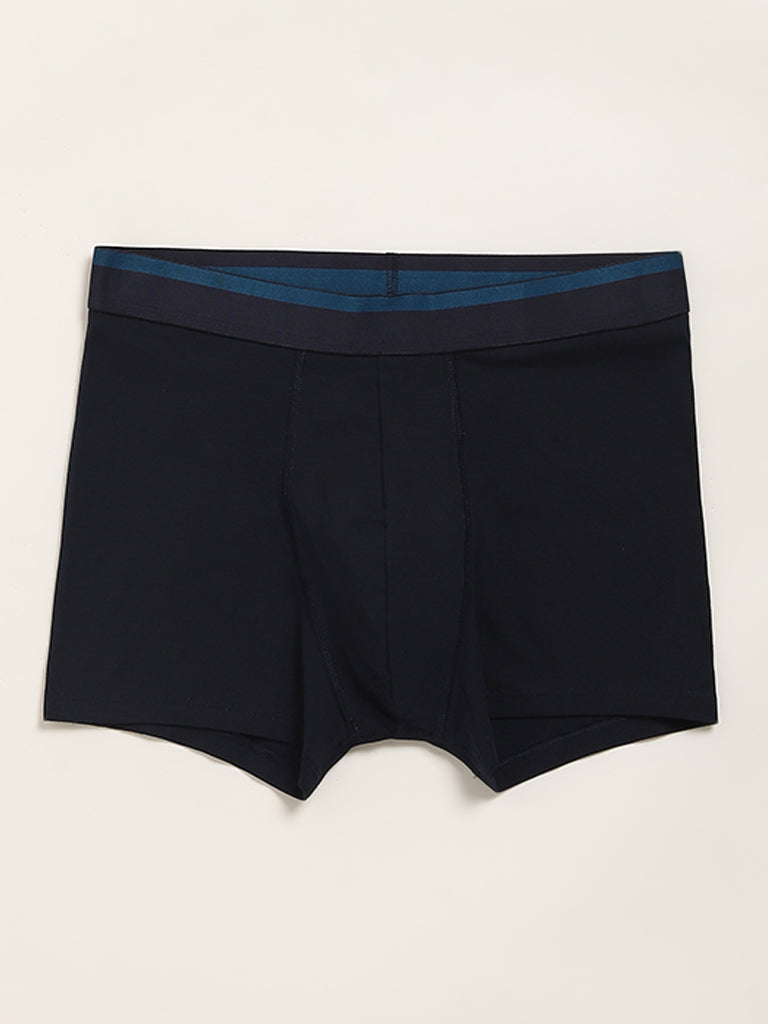 WES Lounge Teal Relaxed Fit Trunks - Pack of 3