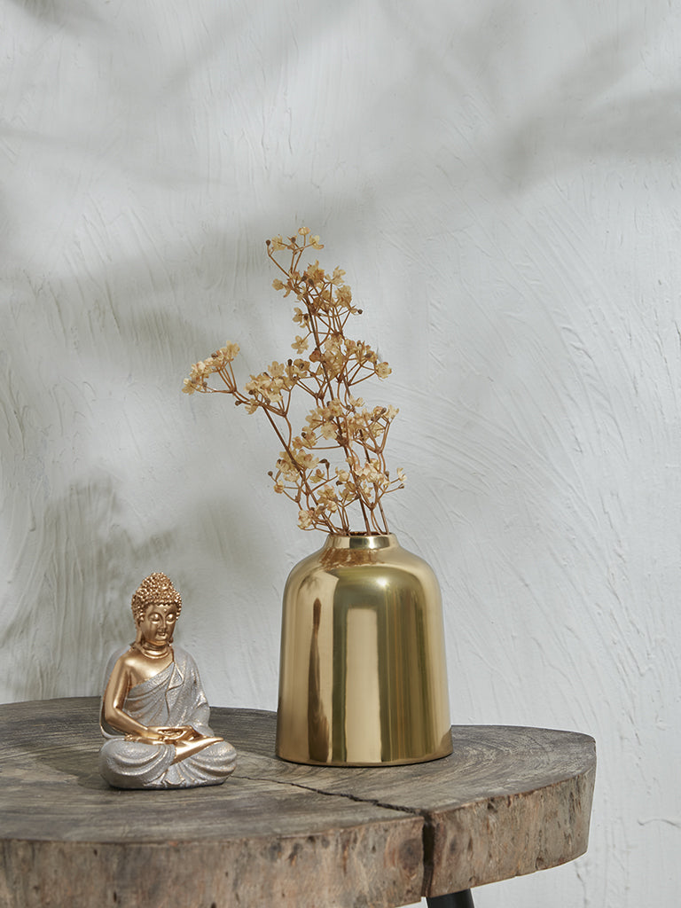 Westside Home Gold Metal Vase