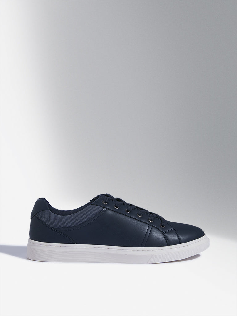 SOLEPLAY Navy Lace-Up Sneakers