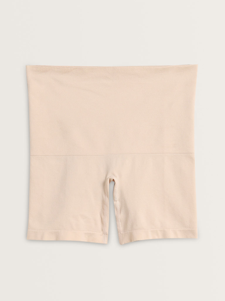 Wunderlove Beige Seamfree High-Rise Shapewear