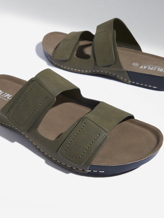 SOLEPLAY Olive Dual Strap Sandals