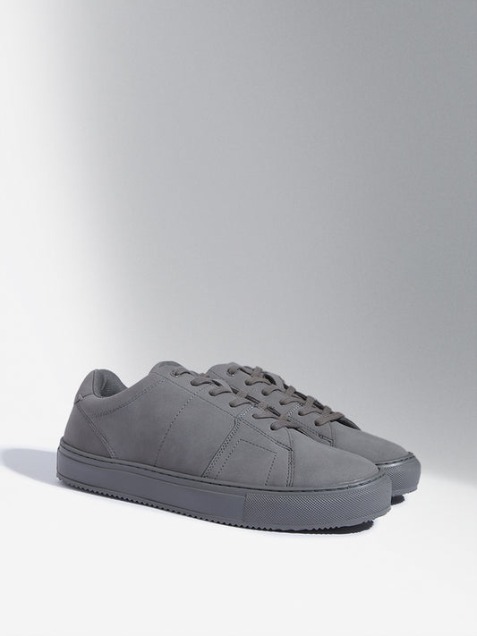 SOLEPLAY Dark Grey Platform Sneakers
