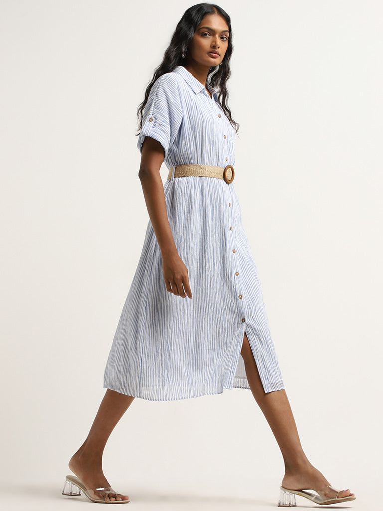 Striped frock designs sales