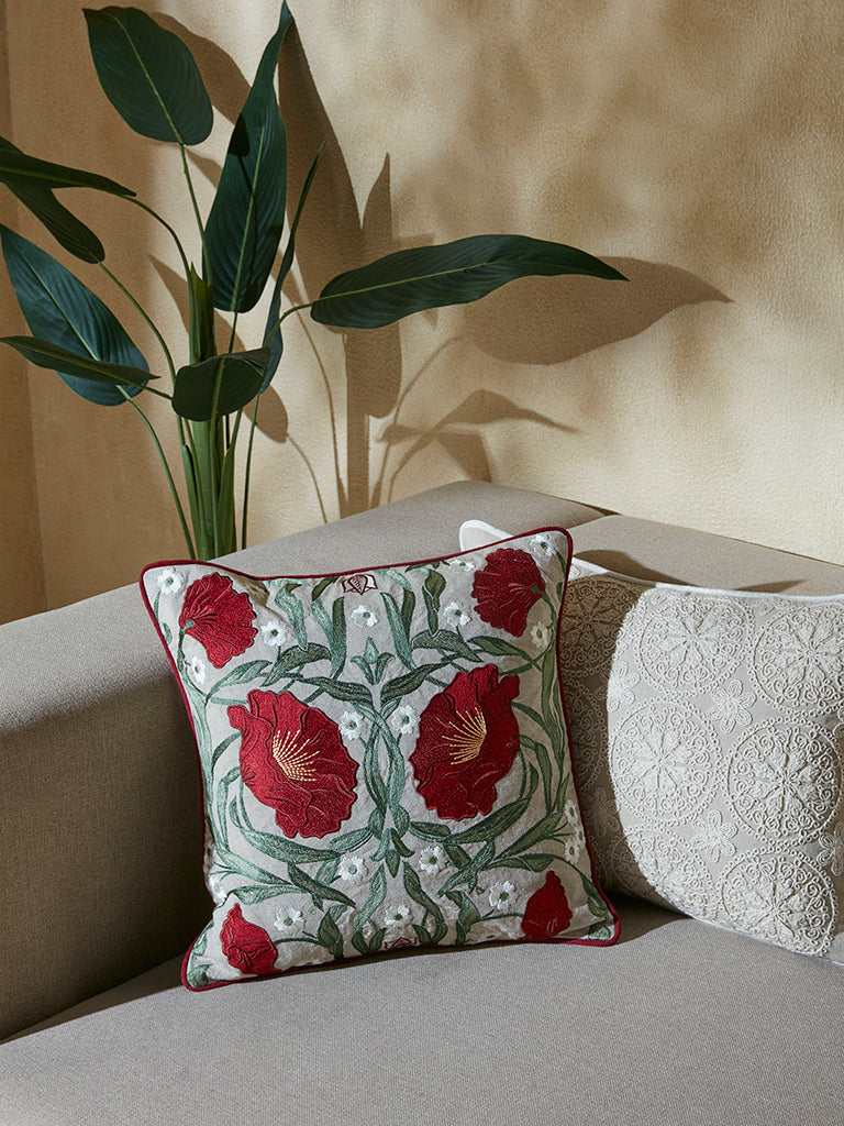 Floral print cushion covers 2025