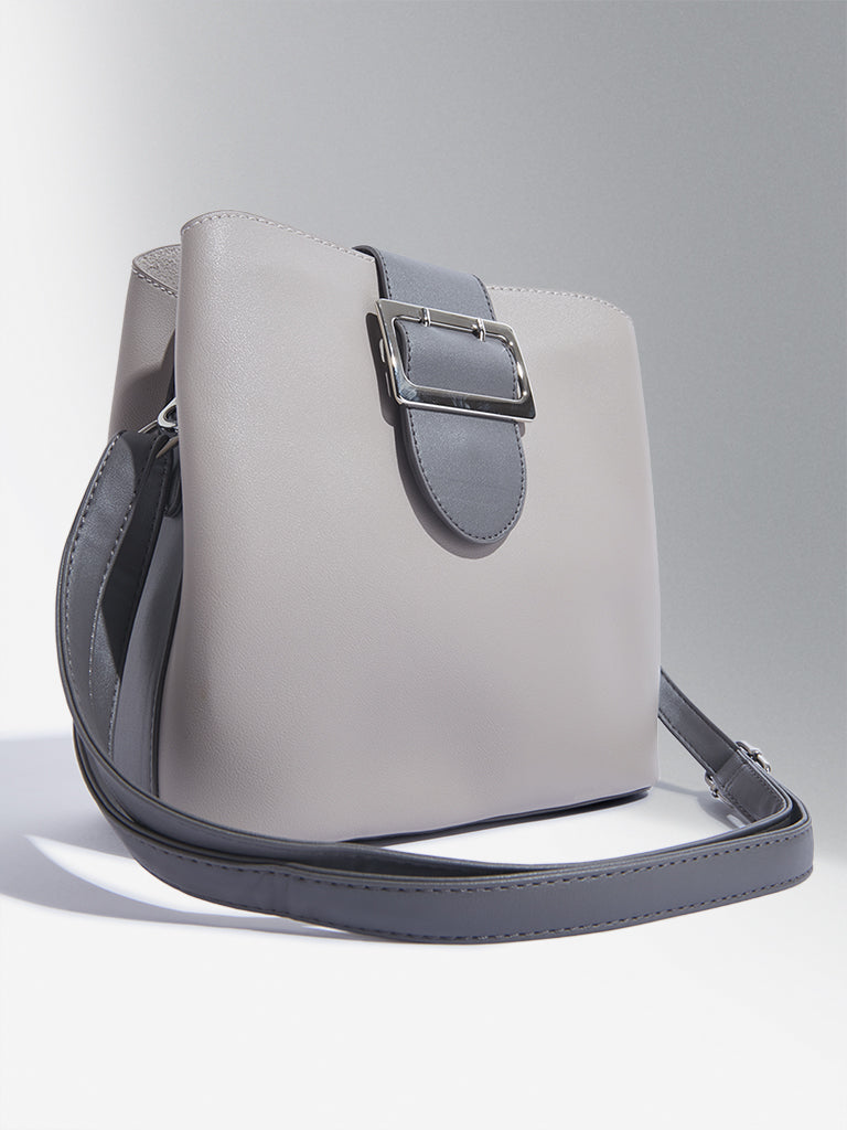 Grey handbag deals