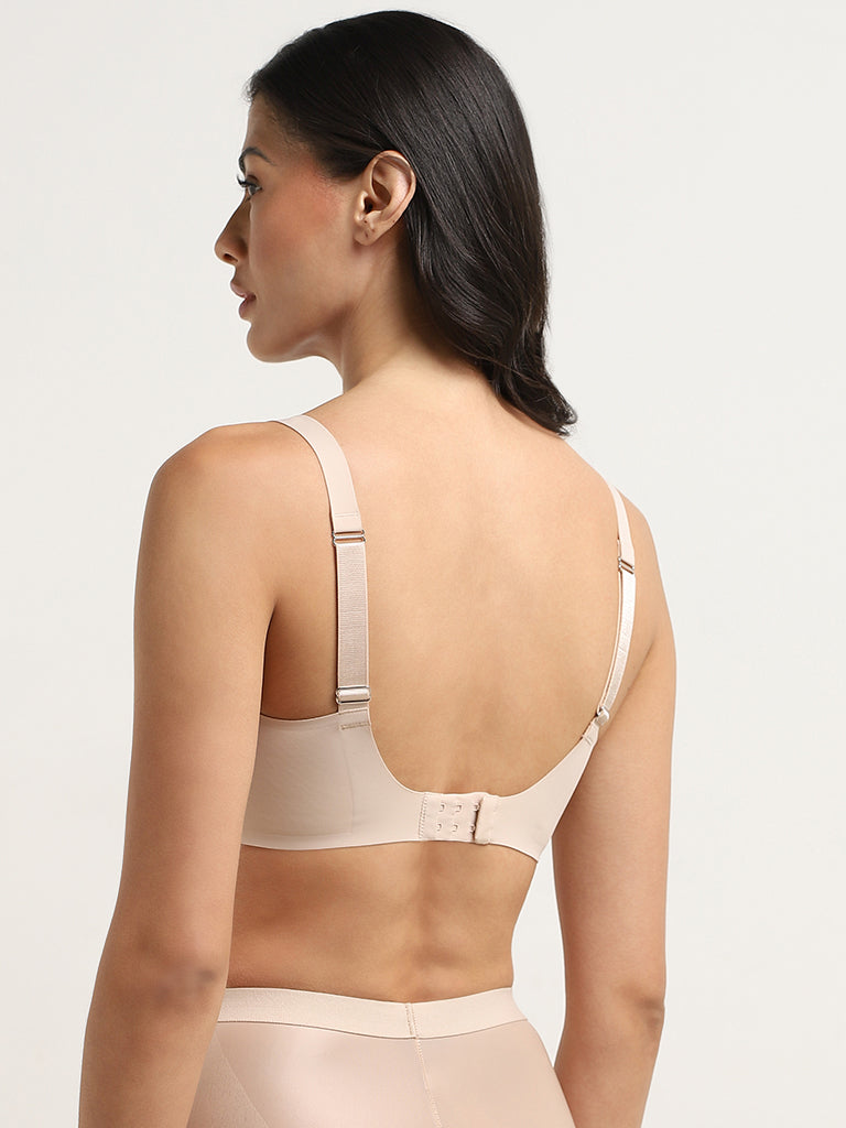 Wunderlove Light Beige Invisible Padded Bra