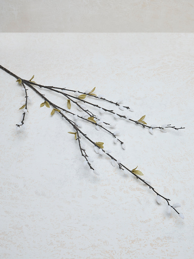 Westside Home Off-White Willow Artificial Plant- Large