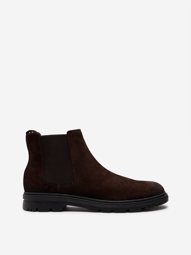 Buy SOLEPLAY Brown Chunky Chelsea Boots from Westside
