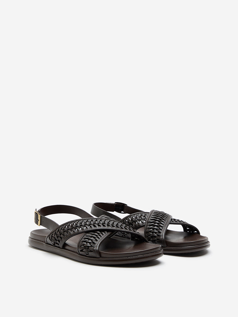 soleplay dark brown sandals