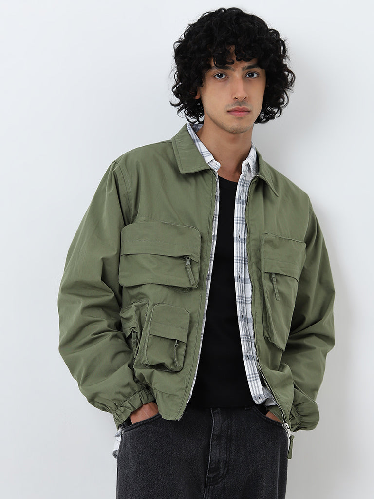 Cargo style jacket discount