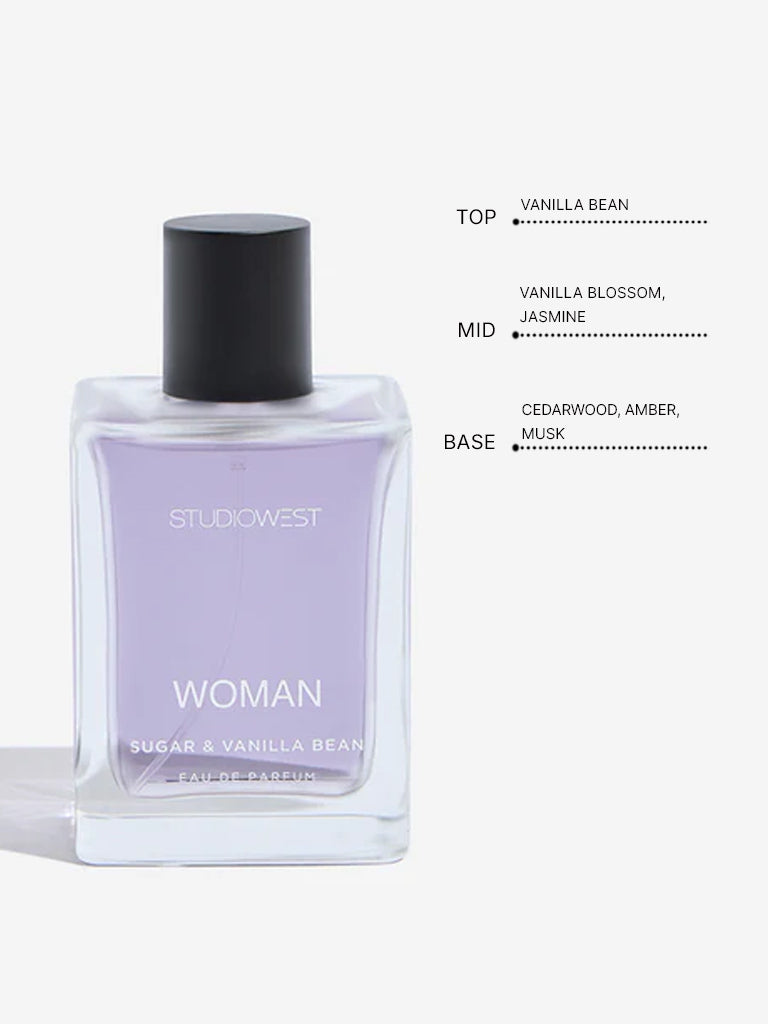 Studiowest Sugar and Vanilla Bean Eau De Parfum - 100ML
