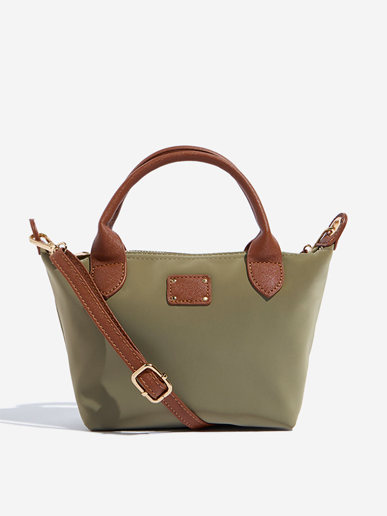 Women Accessories Olive Hand Bag