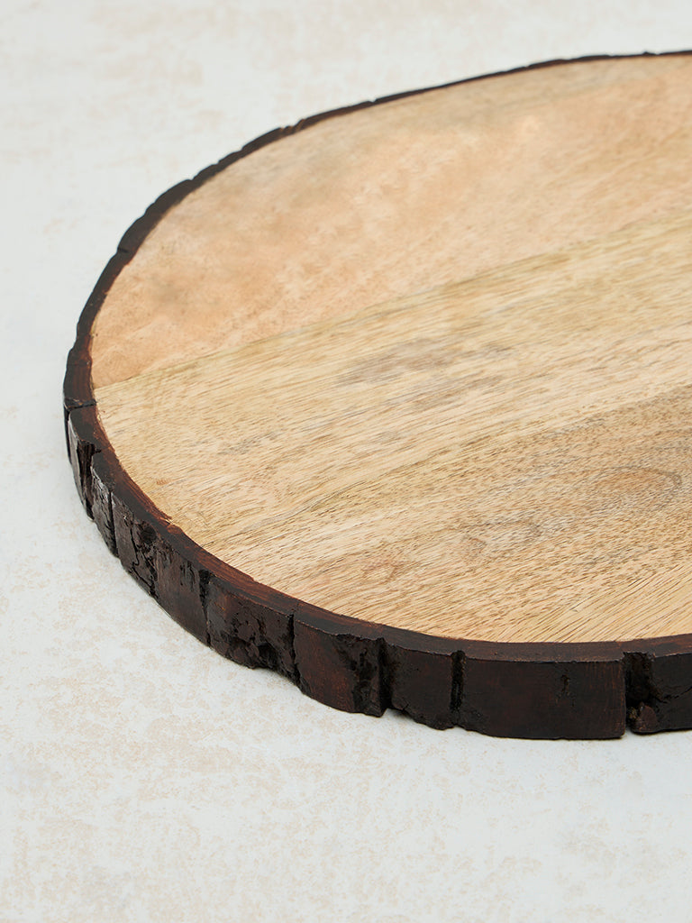 Westside Home Brown Wooden Chopper