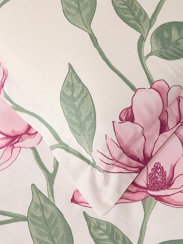 Westside Home Lilac Queen Bed Flat Sheet and Pillowcase Set
