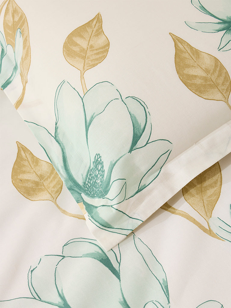 Westside Home Multicolour Single Bed Fitted Sheet and Pillowcase Set