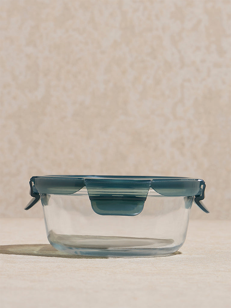 Westside Home Green Glass Tiffin Box - Small