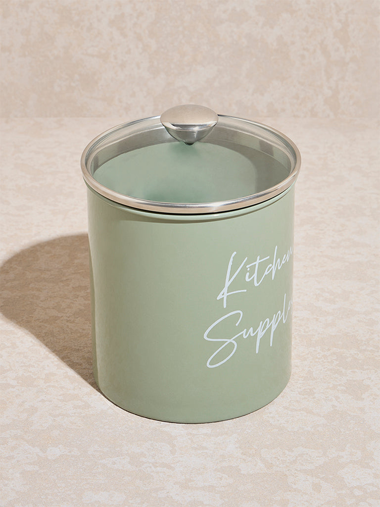 Westside Home Mint Kitchen Supplies Container with Lid