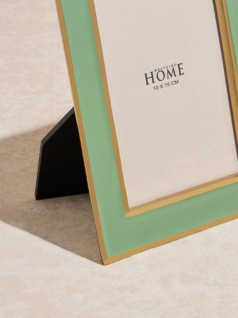 Westside Home Green Resin Photo Frame