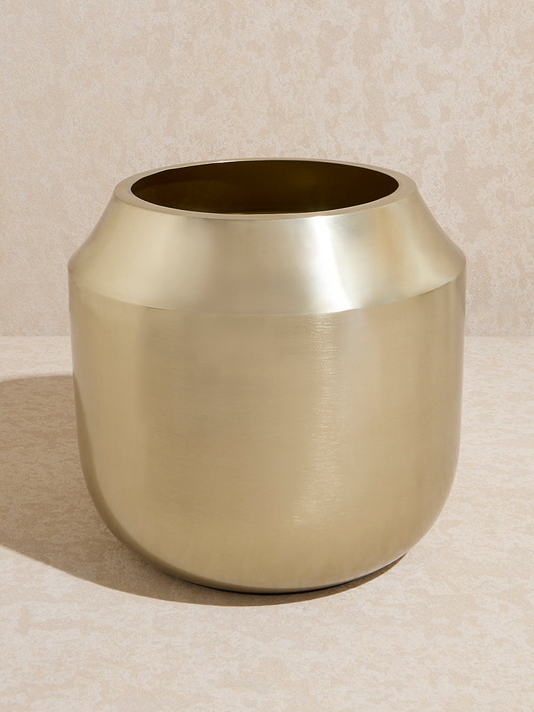 Westside Home Gold Floor Planter - Small