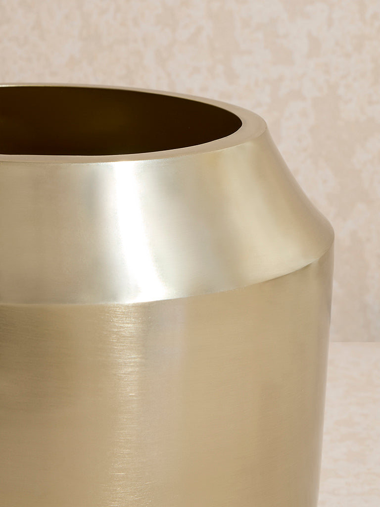 Westside Home Gold Floor Planter - Small