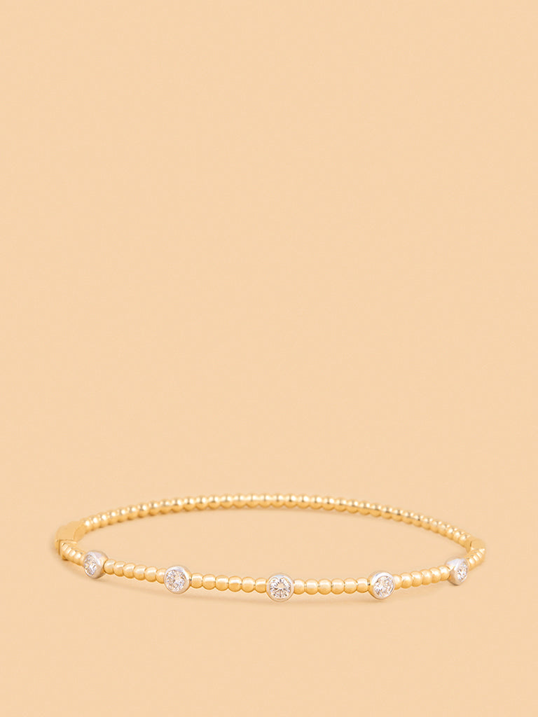 Westside X Pome Timeless Lab Diamond Accent Bangle Bracelet