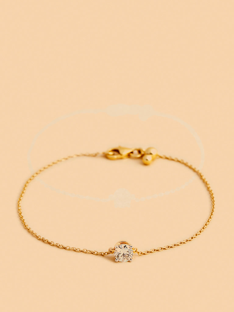 Westside X Pome Minimalist Lab Diamond Chain Bracelet