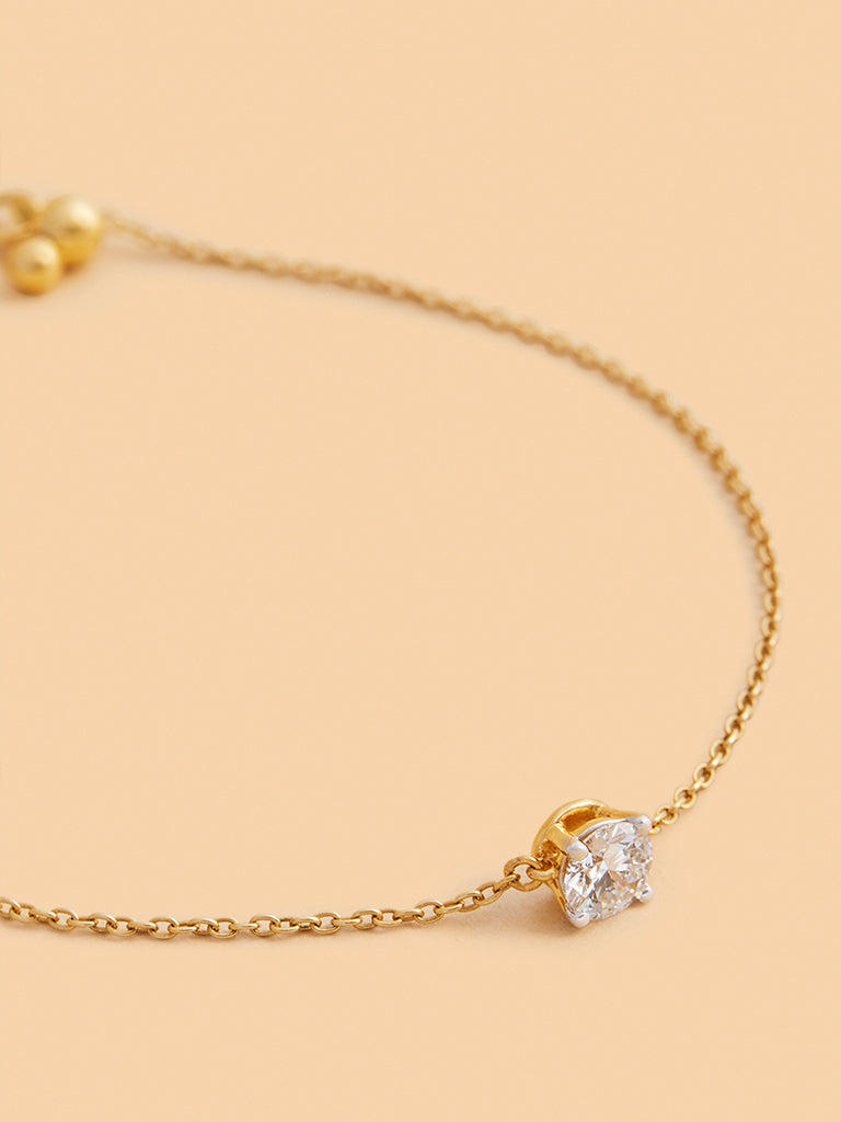 Westside X Pome Minimalist Lab Diamond Chain Bracelet