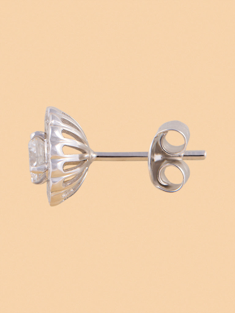 Westside X Pome Lumina Solitaire Lab Diamond Earrings