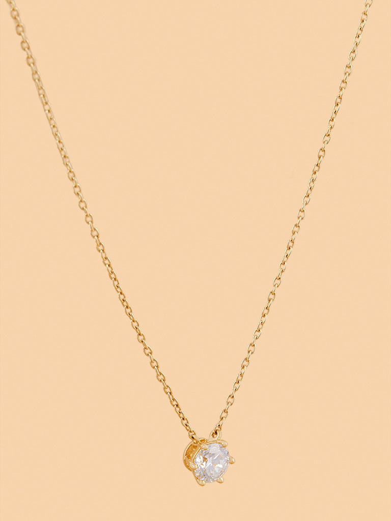 Westside X Pome Classic Lab Diamond Solitaire Necklace
