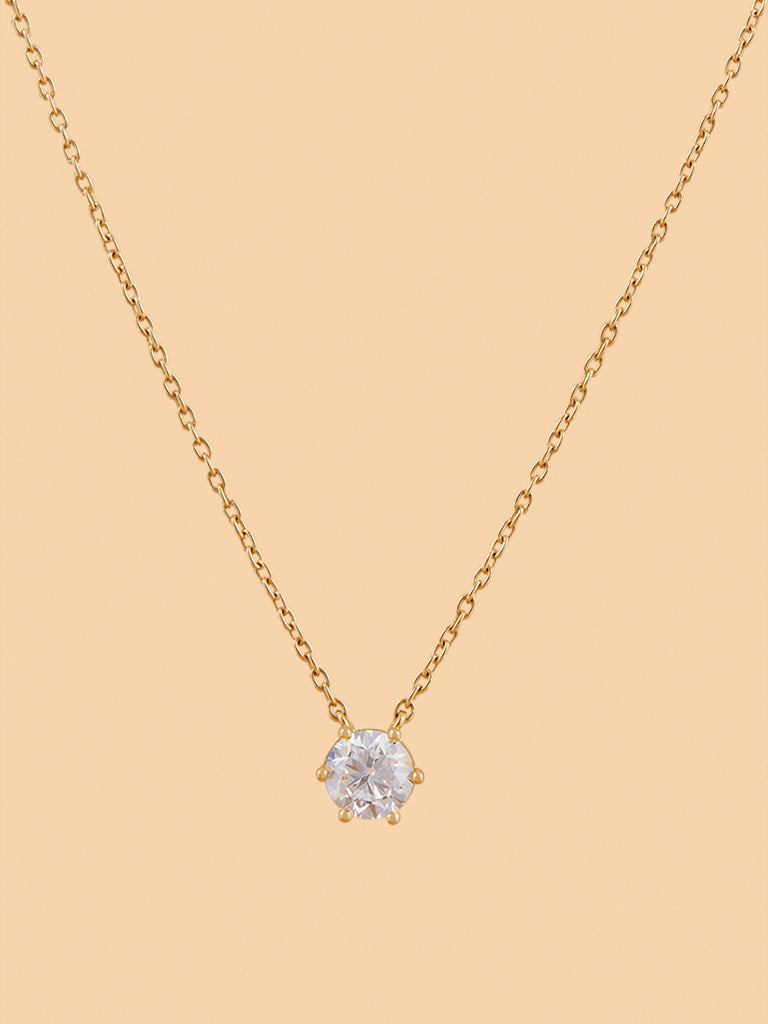 Westside X Pome Classic Lab Diamond Solitaire Necklace
