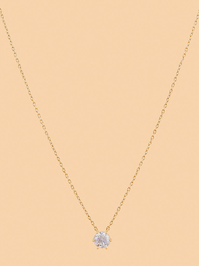 Westside X Pome Classic Lab Diamond Solitaire Necklace