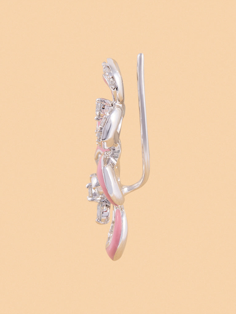 Westside X Pome Pink Floral Lab Diamond Ring - Medium