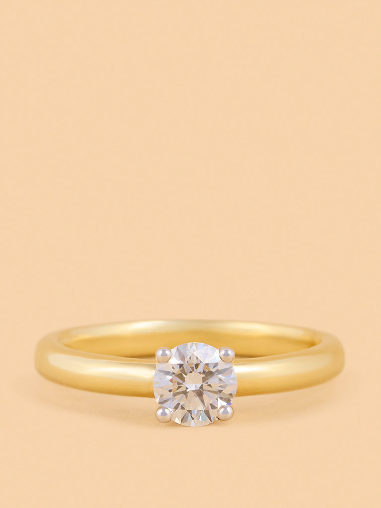 Westside X Pome Brilliant Solitaire Lab Diamond Ring - Medium