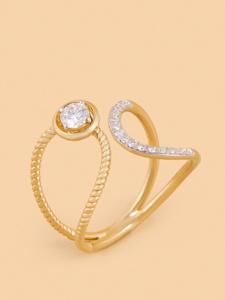 Westside X Pome Infinity Lab Diamond Ring