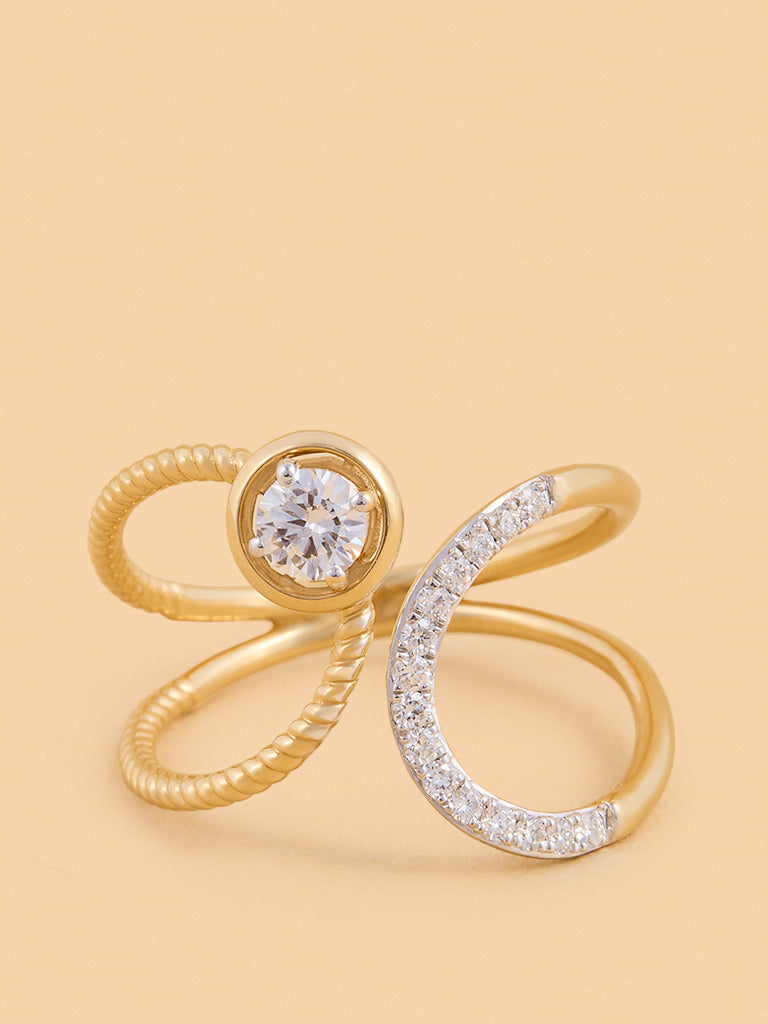 Westside X Pome Infinity Lab Diamond Ring