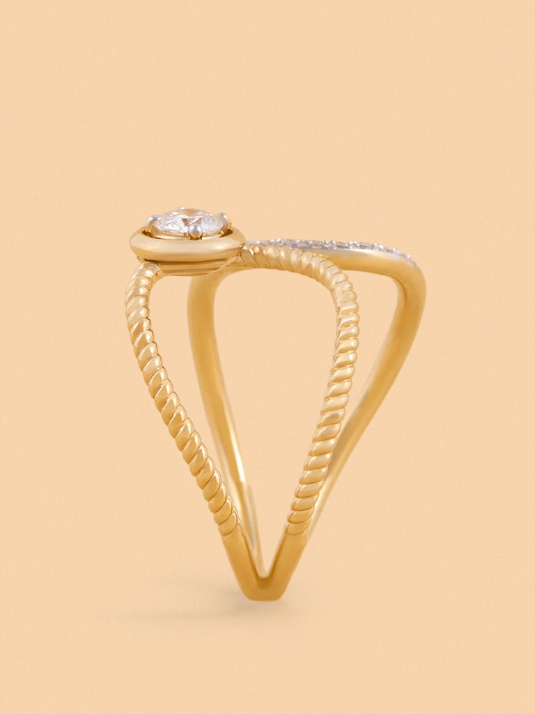 Westside X Pome Infinity Lab Diamond Ring