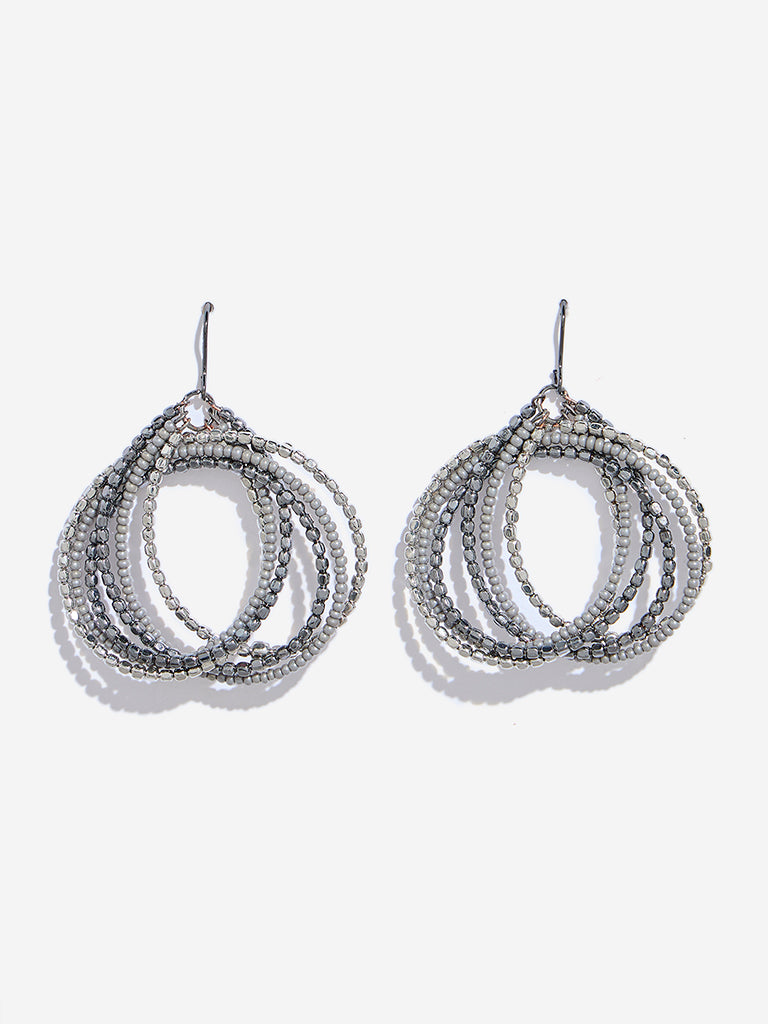 Westside Accessories Silver Intertwined Earrings
