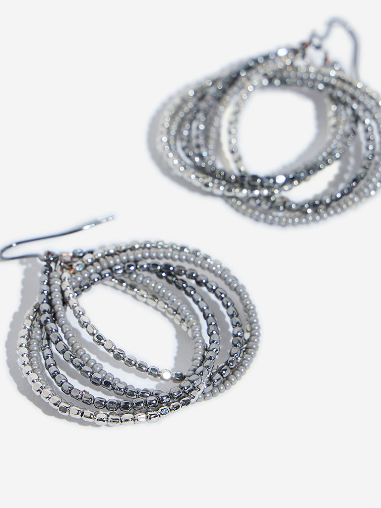 Westside Accessories Silver Intertwined Earrings