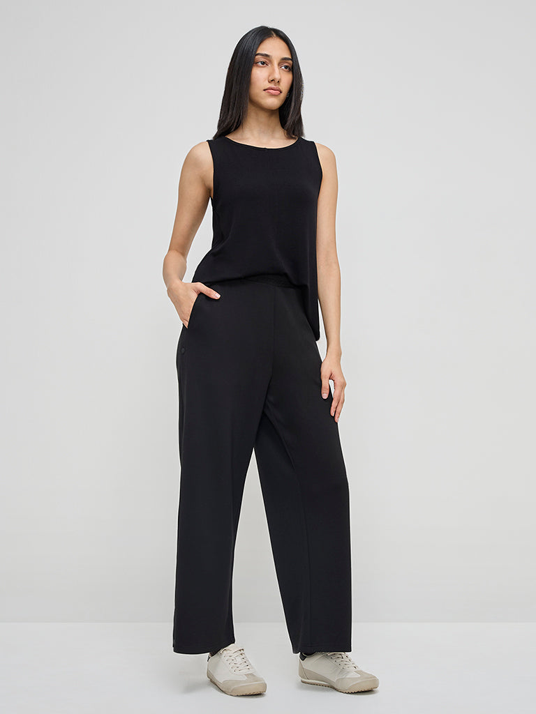 LOV Black Solid Top