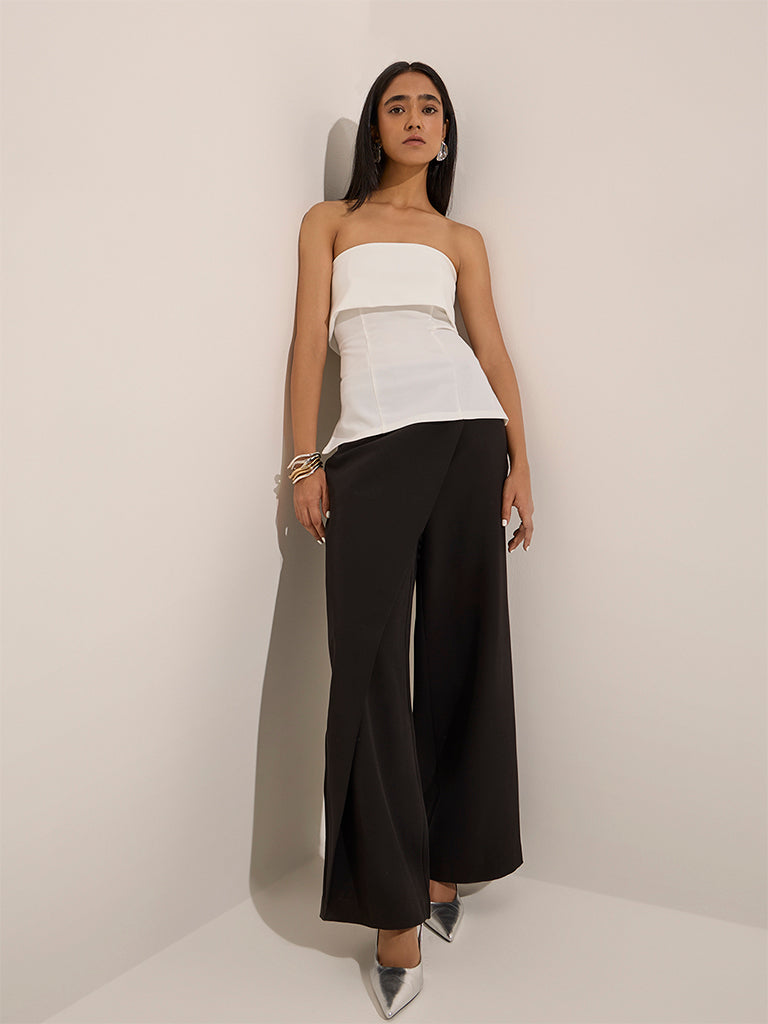 Wardrobe White Off-Shoulder Top