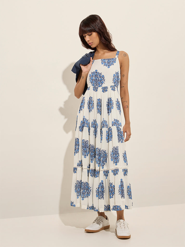 Western Dresses Westside One Piece Dresses Buy Bombay Paisley Off-White Floral Tiered Dress With Jacket From Westside Western Dresses Westside One Piece Dresses Buy Bombay Paisley Off-White Floral Tiered Dress With Jacket From Westside