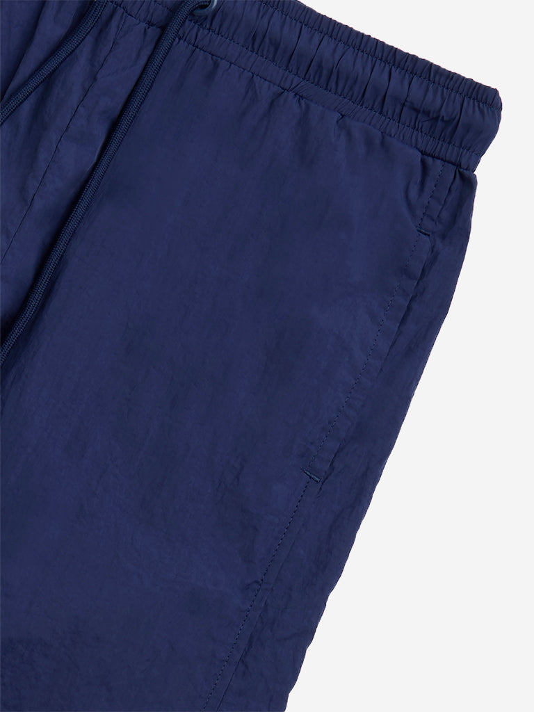 Westside Y&F Boy's Navy Mid-Rise Pants for Casual Wear Zoomed View