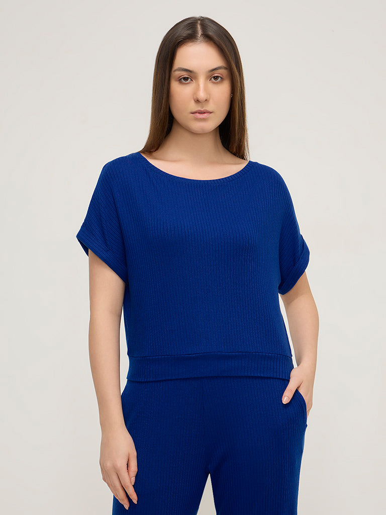 Cobalt Modal Rib PJ Set Cobalt Modal Rib PJ Set