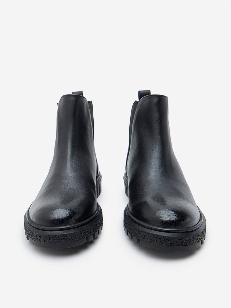 LUNA BLU Black Chelsea Boots