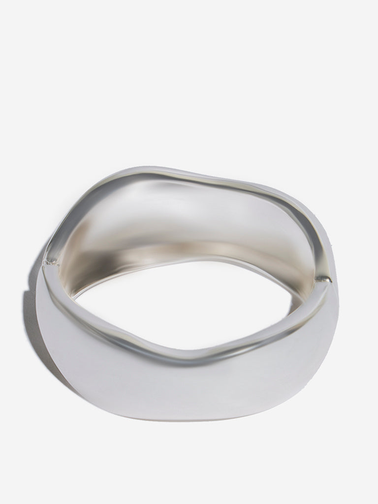 Westside Accessories Silver Shine Chunky Bracelet