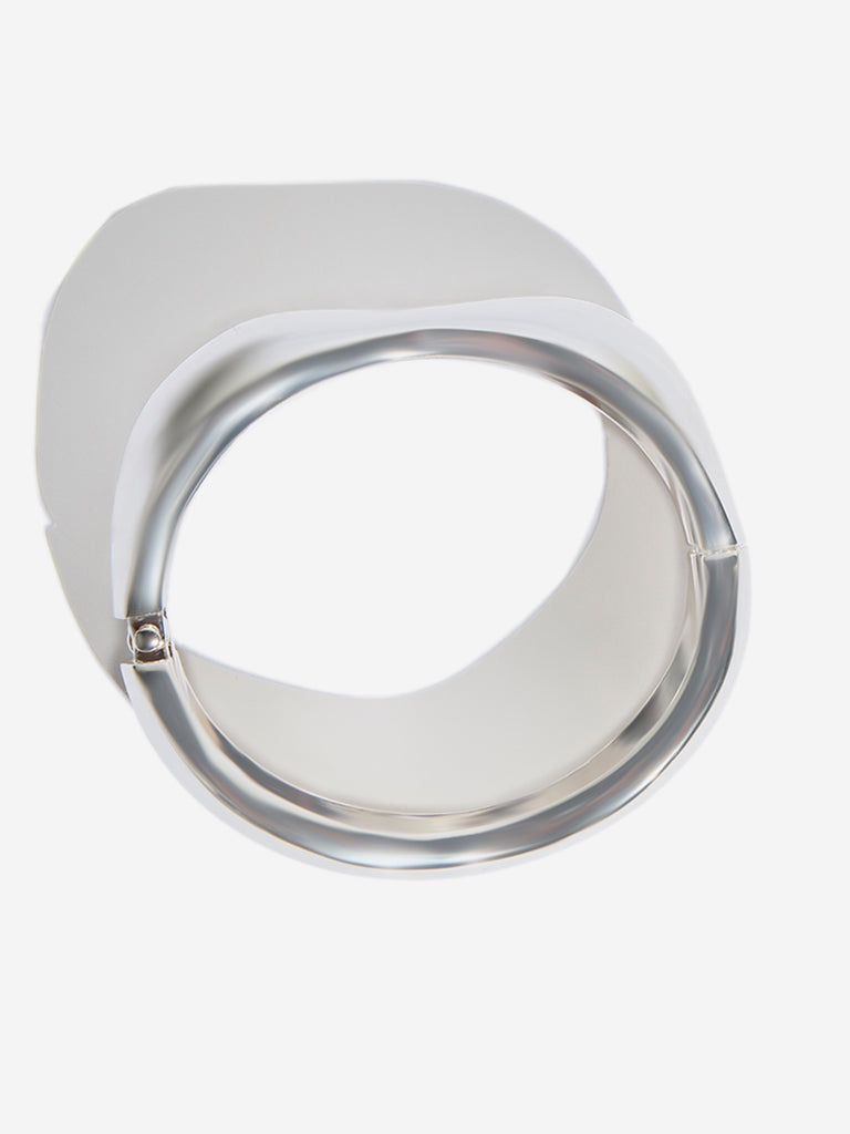 Westside Accessories Silver Shine Chunky Bracelet