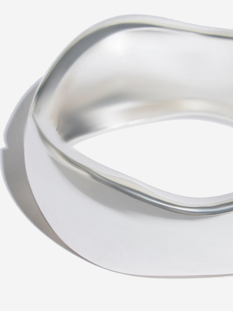 Westside Accessories Silver Shine Chunky Bracelet